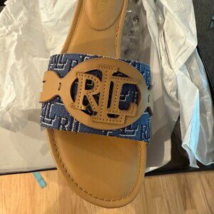 Ralph Lauren Alegra sandals 6.5 NEW